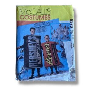 McCall’s Costumes Hershey’s & Reese’s Candy 8376 Sewing Pattern